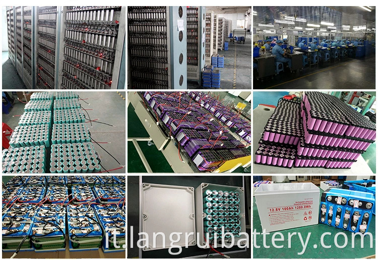 Prezzo di fabbrica 12V 12,8 V 10AH LifePo4 Batteria Batteria al litio Batteria solare batteria a litio